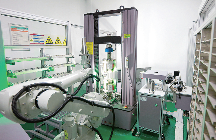 航天科技七院7102厂数字化全自动拉力试验单元投入使用..