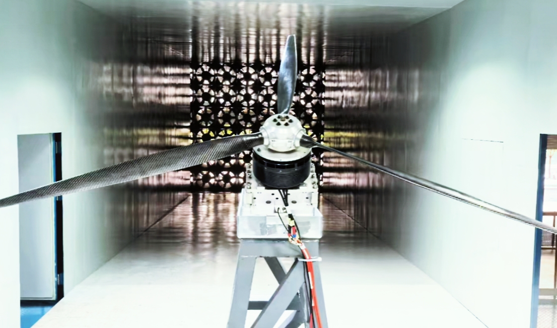 航天科技十一院空气动力研究所研发的新型倾转螺旋桨顺利通过风洞试验验证..