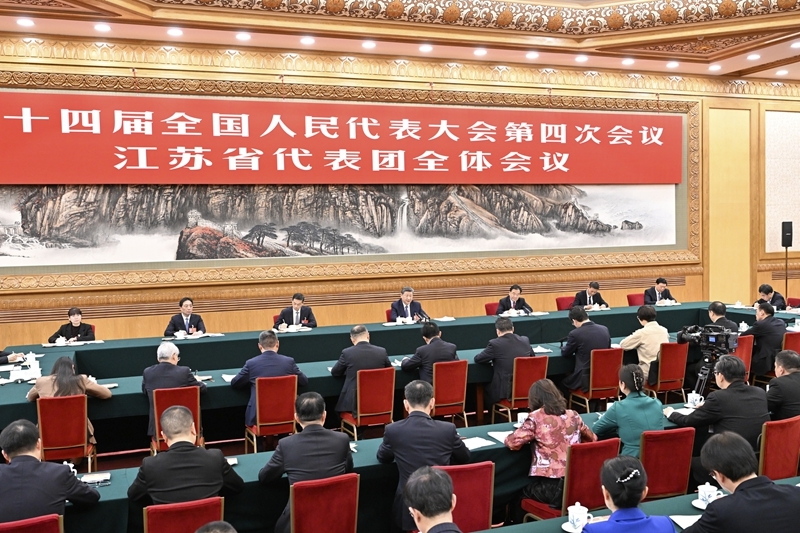 习近平参加江苏代表团审议